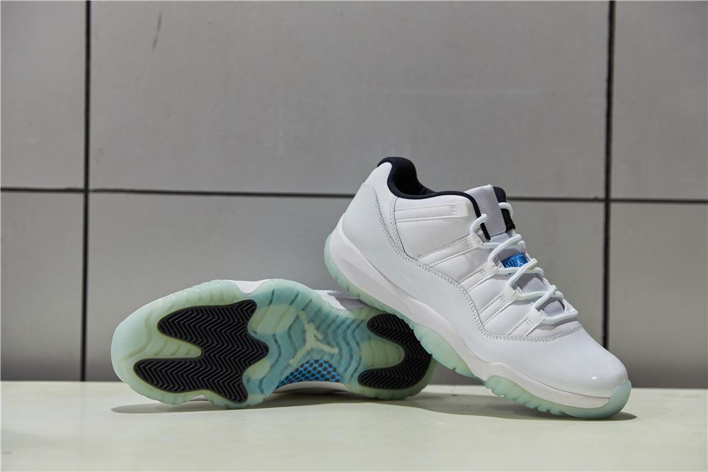 Authentic Air Jordan 11 Low Columbia